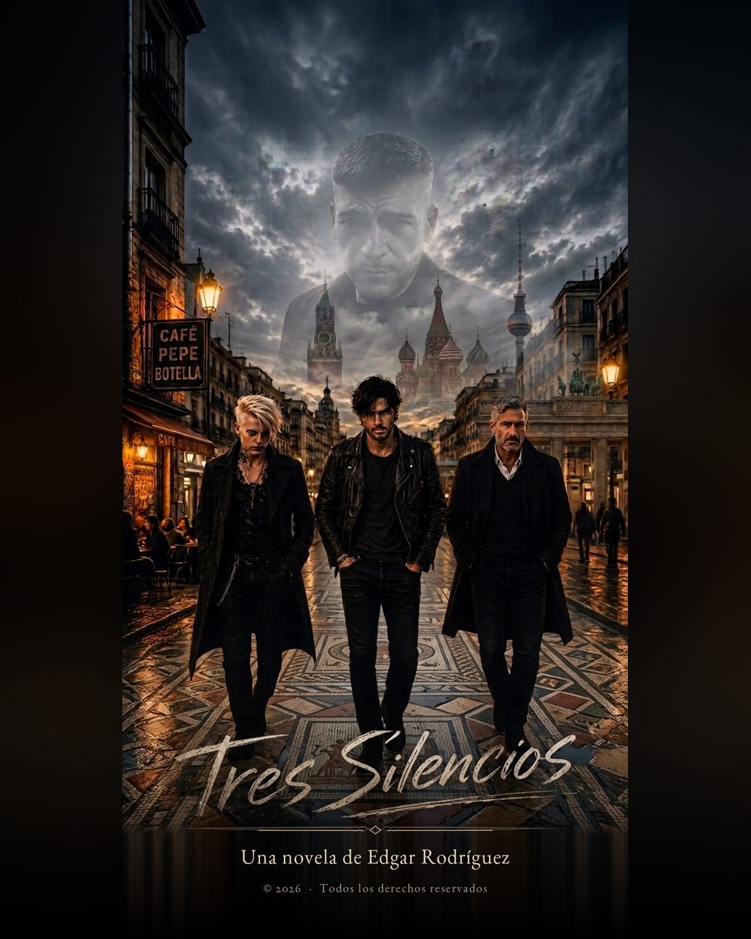 Cartel de Tres Silencios — una novela de Edgar Rodríguez